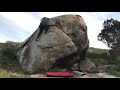 Santee Boulders  - 20 Point Boulder - Traverse
