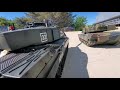 1/16 Challenger 2 and M1A2 driving around Fort Miles