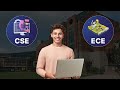 What to choose between B.Tech ECE vs CSE🤔🧐||Which branch can get you high paying job