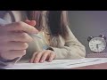 1hr (real time) Study With Me 🖌 no music, study ASMR｜和我一起学习吧｜实时学习陪伴视频｜白噪音