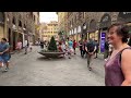 🔥HOT SUMMER DAY IN FLORENCE, ITALY 🇮🇹 - WALKING TOUR 4K 2024