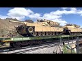 Railfaning Tehachapi 4/21/22 military train and cn