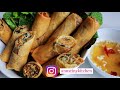 Crispy Vietnamese Egg Rolls (Spring rolls) w/ 