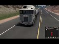 American Truck Simulator - Ep14 Kenworth K100 Transportando Doble Remolque De Teja