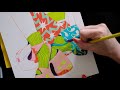 Draw with me | How I use colored pencils in my work ✏️