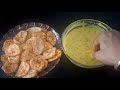 कच्चे केले के पकोड़े एकदम क्रिस्पी | Jain Crispy Kela Pakora | Simple Snack Recipe | My jain Recipes