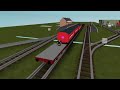 A weird engine takes the mail and scares an express engine to it's doom