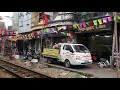 Vietnam Railway, the train No. LP6 departed from Haiphong Station