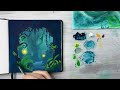 The Hollow - Magical Gouache Landscape Painting Tutorial