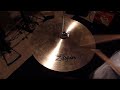 zildjian avedis 14in new beat hihat cymbal test