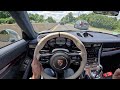 Porsche GT2 RS - Driving The 700hp RWD German Super Car (POV Binaural Audio)