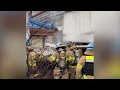 Tense moments: firefighting