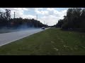 03 acura cl type s burnout