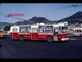 Bogotá, Columbia Trolleybus Scenes  - 1978