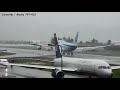 Heavy Rain at Princess Juliana Airport. St Maarten (10 Minutes! No Music! HD1080p)