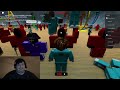 throwback video! squid games - Roblox! 😛