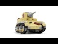 Building a Lego M3 Stuart Tank