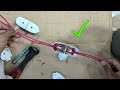 Incredible Idea | How To Connect 3.29 Electric Wire With Two Pins Of Male And Female | tips & tricks