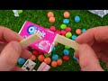 My new ASMR Satisfying unpacking of pink sweets