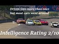 Did Racing Sim AI manoeuvre around a stationary car better back in the day? | Multiple Sim Test