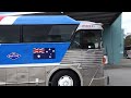 The 1972 MCI MC7 bus departing from Moonee Valley Coaches.