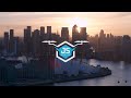 Canart Wharf | The O2 | City of London at Sunset - 4K Drone Stock Footage 2024