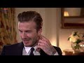 David Beckham reflects on his career