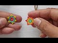 String of Mandala/Trendy Seed bead Long Necklace/Easy Tutorial Diy