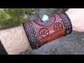 Tallando el Brazalete más Poderoso de los Druidas Celtas | Artesanía Mística