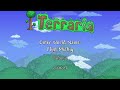 Minecraft Pro Fights Their First Terraria Boss