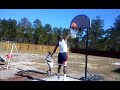 back yard hoops dunks