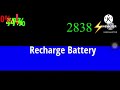 Certaphone J34 low battery Overcharged!