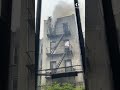 **HEROIC FDNY ROOF ROPE RESCUE!** Firefighter Saves Man from ALL-HANDS Brooklyn Blaze! [BK Box 1206]