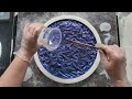 #1518 OMG!!! Amazing Resin Tray Using My Ocean & Crushed Velvet Silicone Inlays