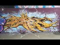 Dire N' Nerv Time Lapse Graffiti Video