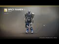 Destiny 2 Ramen emote