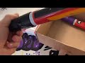 Unboxing a package from unfade-( graffiti stickers,pens and grog mops)