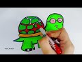 How to draw a tortoise step by step | Tortoise drawing for kids | easy drawing for kids