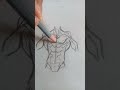 como desenhar anatomia masculino!!#drawing #art #anatomy