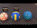 Balls Size Comparison in 3D | Databall