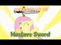 Fluttershy entered the secret room that Pinkie Pie helped open it and got the Master's Sword.
