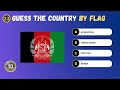 Guess the Country Flags of the World! | 🌍 Guess the Flag Quiz 🚩#quiz #challenge