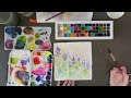 Real Time Watercolor Lavender Florals