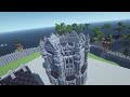 (500 Hours Minecraft Timelapse) Kingdom of 5 Bridges (4K/60fps)