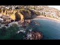 DJI F450 RC helicopter at Crescent Bay Point Park, Laguna Beach, CA