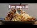 Spaghetti bolognese. How to make bolognese sauce. Bolognese Recipe.