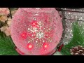 DIY ROOM DECOR! LARGE GLASS MIRROR CHRISTMAS ORNAMENT HOME DECOR