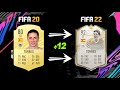 FIFA 22 | ICONS AND THEIR LAST FIFA CARDS! 😱🔥 ft. Beckham, Ronaldo, Zidane... etc