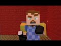 ''GET OUT'' hello neighbor minecraft music animation (song by:DAgames)