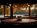 🍂 Autumn Lakeshore Cafe ☕ Classical Music | Stress Relief | ASMR | Lake Ambience, Birds in the Fall